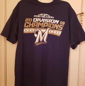 Nike MLB Milwaukee Brewers National League Shirt